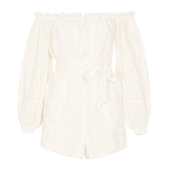 SPELL & THE GYPSY MILLA ROMPER OFF WHITE - Picture 8 of 13